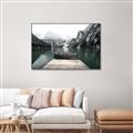 Picture of Lake and Mountain _GroupedProduct_Rectangle_Landscape_Photography _GroupedProduct_Rectangle_Landscape_Canvas_Framed_