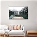 Picture of Lake and Mountain _GroupedProduct_Rectangle_Landscape_Photography _GroupedProduct_Rectangle_Landscape_Canvas_Framed_