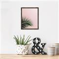 Picture of Leaves on Pink _GroupedProduct_Rectangle_Portrait_Photography _GroupedProduct_Rectangle_Portrait_Canvas_Framed_