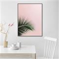 Picture of Leaves on Pink _GroupedProduct_Rectangle_Portrait_Photography _GroupedProduct_Rectangle_Portrait_Canvas_Framed_