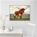 Picture of Life of a Bull _GroupedProduct_Rectangle_Landscape_Photography _GroupedProduct_Rectangle_Landscape_Canvas_Framed_
