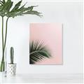 Picture of Leaves on Pink _GroupedProduct_Rectangle_Portrait_Photography _GroupedProduct_Rectangle_Portrait_Unframed_Print_Only_