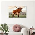Picture of Life of a Bull _GroupedProduct_Rectangle_Landscape_Photography _GroupedProduct_Rectangle_Landscape_Unframed_Print_Only_