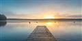 Picture of Sunrise Dock _GroupedProduct_Rectangle_Landscape_Photography _GroupedProduct_Rectangle_Landscape_Unframed_Print_Only_