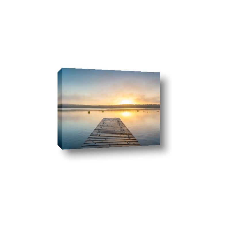 Picture of Sunrise Dock _GroupedProduct_Rectangle_Landscape_Photography _GroupedProduct_Rectangle_Landscape_Canvas_