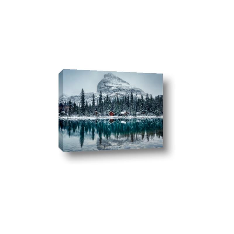Picture of Winter Cabin _GroupedProduct_Rectangle_Landscape_Photography _GroupedProduct_Rectangle_Landscape_Canvas_