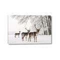 Picture of Winter Deers _GroupedProduct_Rectangle_Landscape_Photography _GroupedProduct_Rectangle_Landscape_Canvas_