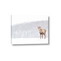 Picture of Winter Stag _GroupedProduct_Rectangle_Landscape_Canvas_