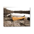 Picture of Yellow Canoe  _GroupedProduct_Rectangle_Landscape_Photography _GroupedProduct_Rectangle_Landscape_Canvas_