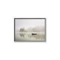 Picture of Lonesome Canoe _GroupedProduct_Rectangle_Landscape_Photography _GroupedProduct_Rectangle_Landscape_Canvas_Framed_