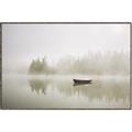 Picture of Lonesome Canoe _GroupedProduct_Rectangle_Landscape_Photography _GroupedProduct_Rectangle_Landscape_Canvas_Framed_