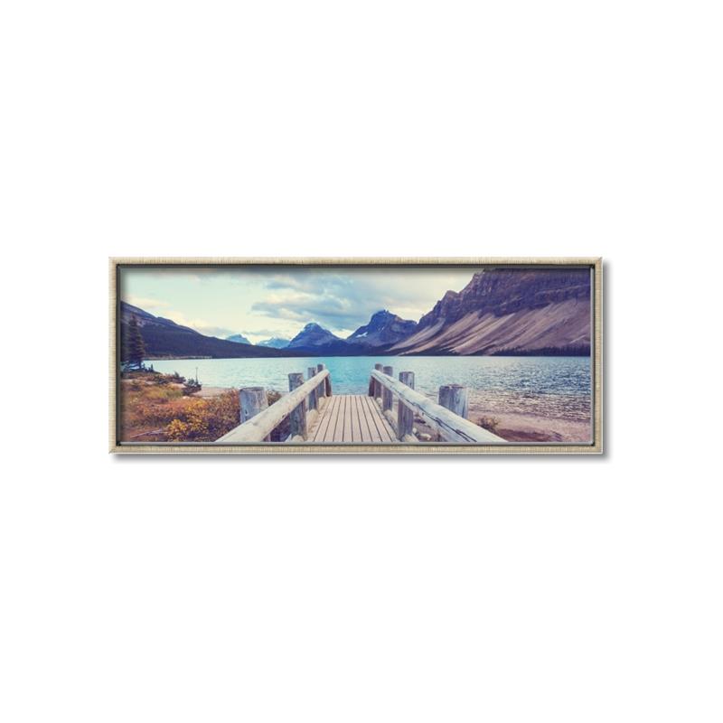 Picture of Long Dock  _GroupedProduct_Panel_Landscape_Photography _GroupedProduct_Panel_Landscape_Canvas_Framed_