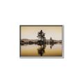 Picture of Mirrored Water _GroupedProduct_Rectangle_Landscape_Photography _GroupedProduct_Rectangle_Landscape_Canvas_Framed_