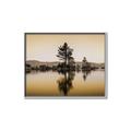 Picture of Mirrored Water _GroupedProduct_Rectangle_Landscape_Photography _GroupedProduct_Rectangle_Landscape_Canvas_Framed_