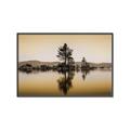 Picture of Mirrored Water _GroupedProduct_Rectangle_Landscape_Photography _GroupedProduct_Rectangle_Landscape_Canvas_Framed_