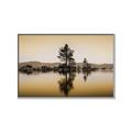 Picture of Mirrored Water _GroupedProduct_Rectangle_Landscape_Photography _GroupedProduct_Rectangle_Landscape_Canvas_Framed_