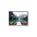Picture of Mountain Lake _GroupedProduct_Rectangle_Landscape_Photography _GroupedProduct_Rectangle_Landscape_Canvas_Framed_