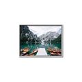 Picture of Mountain Lake _GroupedProduct_Rectangle_Landscape_Photography _GroupedProduct_Rectangle_Landscape_Canvas_Framed_