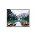 Picture of Mountain Lake _GroupedProduct_Rectangle_Landscape_Photography _GroupedProduct_Rectangle_Landscape_Canvas_Framed_
