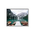 Picture of Mountain Lake _GroupedProduct_Rectangle_Landscape_Photography _GroupedProduct_Rectangle_Landscape_Canvas_Framed_