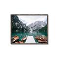 Picture of Mountain Lake _GroupedProduct_Rectangle_Landscape_Photography _GroupedProduct_Rectangle_Landscape_Canvas_Framed_