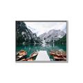 Picture of Mountain Lake _GroupedProduct_Rectangle_Landscape_Photography _GroupedProduct_Rectangle_Landscape_Canvas_Framed_