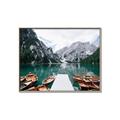 Picture of Mountain Lake _GroupedProduct_Rectangle_Landscape_Photography _GroupedProduct_Rectangle_Landscape_Canvas_Framed_