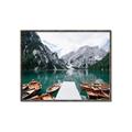 Picture of Mountain Lake _GroupedProduct_Rectangle_Landscape_Photography _GroupedProduct_Rectangle_Landscape_Canvas_Framed_