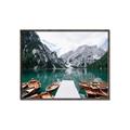 Picture of Mountain Lake _GroupedProduct_Rectangle_Landscape_Photography _GroupedProduct_Rectangle_Landscape_Canvas_Framed_