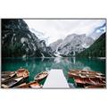 Picture of Mountain Lake _GroupedProduct_Rectangle_Landscape_Photography _GroupedProduct_Rectangle_Landscape_Canvas_Framed_