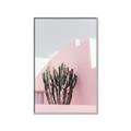Picture of Pink Cactus II _GroupedProduct_Rectangle_Portrait_Photography _GroupedProduct_Rectangle_Portrait_Canvas_Framed_