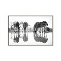 Picture of Sipping Zebras  _GroupedProduct_Rectangle_Landscape_Photography _GroupedProduct_Rectangle_Landscape_Canvas_Framed_