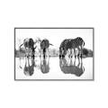 Picture of Sipping Zebras  _GroupedProduct_Rectangle_Landscape_Photography _GroupedProduct_Rectangle_Landscape_Canvas_Framed_
