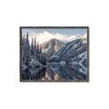 Picture of Snow Kissed Mountain  _GroupedProduct_Rectangle_Landscape_Photography _GroupedProduct_Rectangle_Landscape_Canvas_Framed_