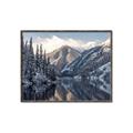 Picture of Snow Kissed Mountain  _GroupedProduct_Rectangle_Landscape_Photography _GroupedProduct_Rectangle_Landscape_Canvas_Framed_