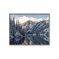 Picture of Snow Kissed Mountain  _GroupedProduct_Rectangle_Landscape_Photography _GroupedProduct_Rectangle_Landscape_Canvas_Framed_