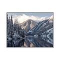 Picture of Snow Kissed Mountain  _GroupedProduct_Rectangle_Landscape_Photography _GroupedProduct_Rectangle_Landscape_Canvas_Framed_
