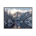 Picture of Snow Kissed Mountain  _GroupedProduct_Rectangle_Landscape_Photography _GroupedProduct_Rectangle_Landscape_Canvas_Framed_