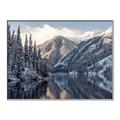 Picture of Snow Kissed Mountain  _GroupedProduct_Rectangle_Landscape_Photography _GroupedProduct_Rectangle_Landscape_Canvas_Framed_