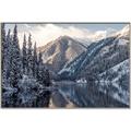 Picture of Snow Kissed Mountain  _GroupedProduct_Rectangle_Landscape_Photography _GroupedProduct_Rectangle_Landscape_Canvas_Framed_