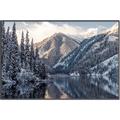 Picture of Snow Kissed Mountain  _GroupedProduct_Rectangle_Landscape_Photography _GroupedProduct_Rectangle_Landscape_Canvas_Framed_