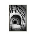 Picture of Spiral Staircase  _GroupedProduct_Rectangle_Portrait_Photography _GroupedProduct_Rectangle_Portrait_Canvas_Framed_