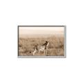 Picture of Spotted in the Savanna  _GroupedProduct_Rectangle_Landscape_Photography _GroupedProduct_Rectangle_Landscape_Canvas_Framed_