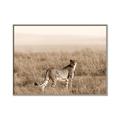 Picture of Spotted in the Savanna  _GroupedProduct_Rectangle_Landscape_Photography _GroupedProduct_Rectangle_Landscape_Canvas_Framed_