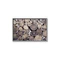 Picture of Stacked Logs _GroupedProduct_Rectangle_Landscape_Photography _GroupedProduct_Rectangle_Landscape_Canvas_Framed_