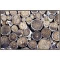 Picture of Stacked Logs _GroupedProduct_Rectangle_Landscape_Photography _GroupedProduct_Rectangle_Landscape_Canvas_Framed_