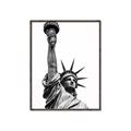 Picture of Statue of Liberty _GroupedProduct_Rectangle_Portrait_Photography _GroupedProduct_Rectangle_Portrait_Canvas_Framed_