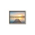 Picture of Sunrise Dock _GroupedProduct_Rectangle_Landscape_Photography _GroupedProduct_Rectangle_Landscape_Canvas_Framed_