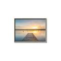 Picture of Sunrise Dock _GroupedProduct_Rectangle_Landscape_Photography _GroupedProduct_Rectangle_Landscape_Canvas_Framed_