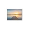 Picture of Sunrise Dock _GroupedProduct_Rectangle_Landscape_Photography _GroupedProduct_Rectangle_Landscape_Canvas_Framed_